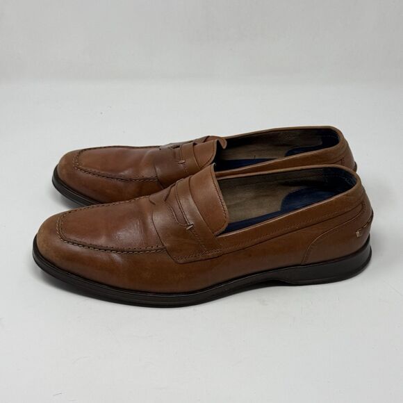 Cole Haan Grand Os Penny Loafers Mens 11 M Brown Leather Slip On Casual Shoes main image 8
